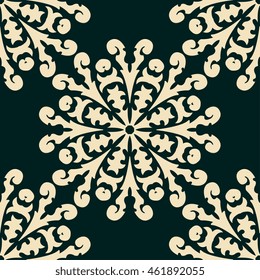 Seamless background with ornament. Wallpaper pattern