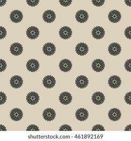 Seamless background with ornament. Wallpaper pattern