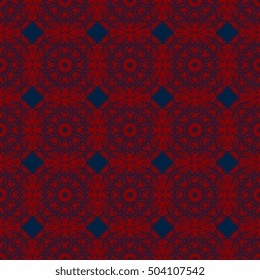 Seamless background with ornament. Wallpaper pattern