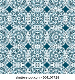 Seamless background with ornament. Wallpaper pattern