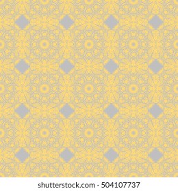 Seamless background with ornament. Wallpaper pattern