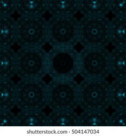 Seamless background with ornament. Wallpaper pattern. EPS10