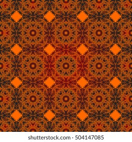 Seamless background with ornament. Wallpaper pattern