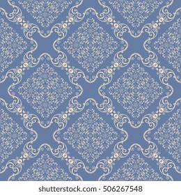 Seamless background with ornament. Wallpaper pattern