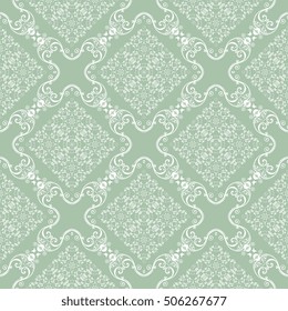 Seamless background with ornament. Wallpaper pattern