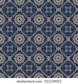 Seamless background with ornament. Wallpaper pattern
