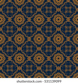 Seamless background with ornament. Wallpaper pattern