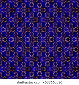 Seamless background with ornament. Wallpaper pattern
