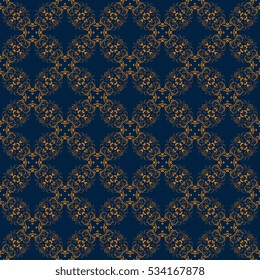 Seamless background with ornament. Wallpaper pattern