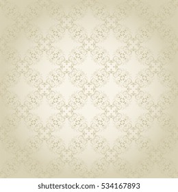 Seamless background with ornament. Wallpaper pattern