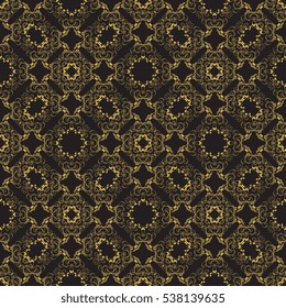 Seamless background with ornament. Wallpaper pattern