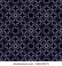 Seamless background with ornament. Wallpaper pattern