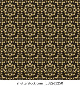 Seamless background with ornament. Wallpaper pattern