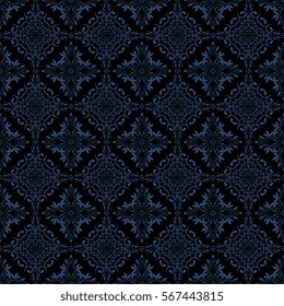 Seamless background with ornament. Wallpaper pattern