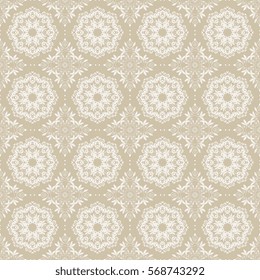 Seamless background with ornament. Wallpaper pattern