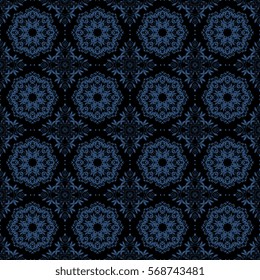 Seamless background with ornament. Wallpaper pattern