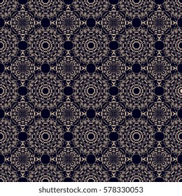 Seamless background with ornament. Wallpaper pattern