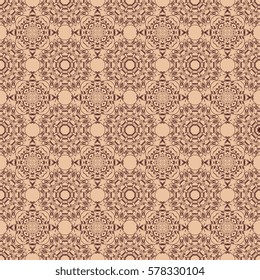 Seamless background with ornament. Wallpaper pattern