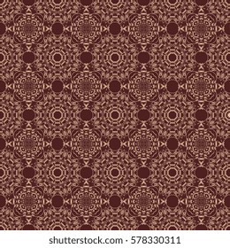 Seamless background with ornament. Wallpaper pattern