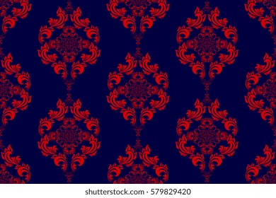 Seamless background with ornament. Wallpaper pattern