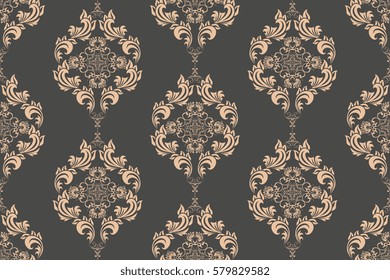 Seamless background with ornament. Wallpaper pattern