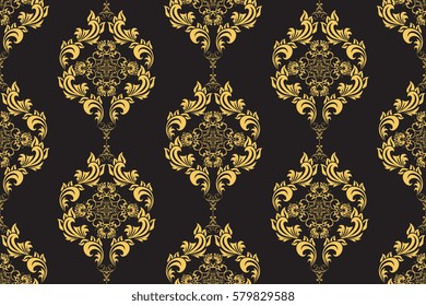 Seamless background with ornament. Wallpaper pattern