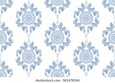 Seamless background with ornament. Wallpaper pattern