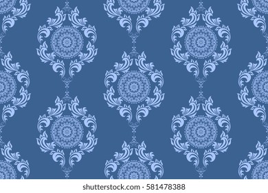 Seamless background with ornament. Wallpaper pattern