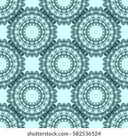 Seamless background with ornament. Wallpaper pattern