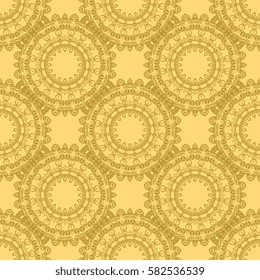 Seamless background with ornament. Wallpaper pattern