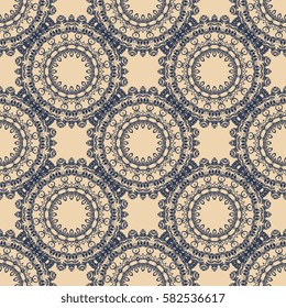 Seamless background with ornament. Wallpaper pattern