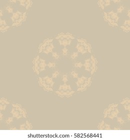 Seamless background with ornament. Wallpaper pattern