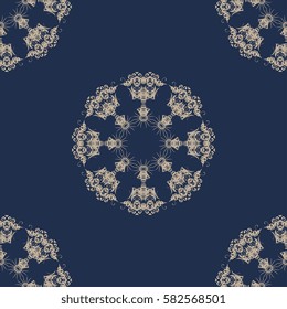Seamless background with ornament. Wallpaper pattern