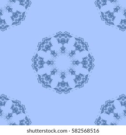 Seamless background with ornament. Wallpaper pattern