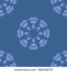 Seamless background with ornament. Wallpaper pattern