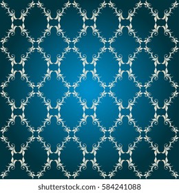 Seamless background with ornament. Wallpaper pattern