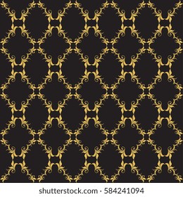 Seamless background with ornament. Wallpaper pattern