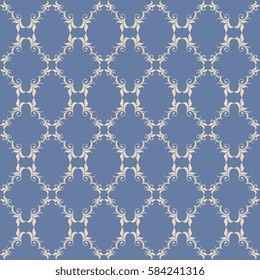 Seamless background with ornament. Wallpaper pattern