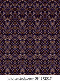 Seamless background with ornament. Wallpaper pattern
