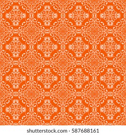 Seamless background with ornament. Wallpaper pattern