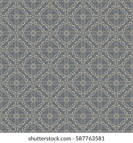 Seamless background with ornament. Wallpaper pattern