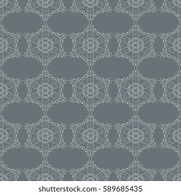 Seamless background with ornament. Wallpaper pattern