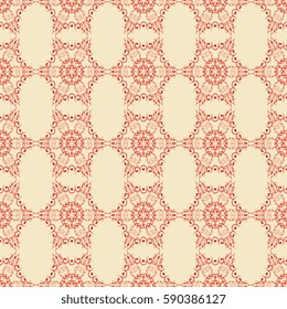 Seamless background with ornament. Wallpaper pattern