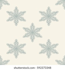 Seamless background with ornament. Wallpaper pattern