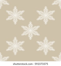 Seamless background with ornament. Wallpaper pattern