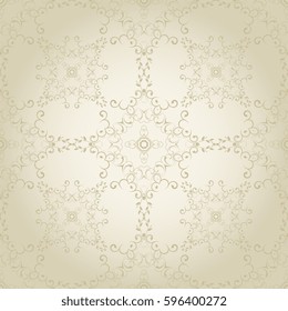 Seamless background with ornament. Wallpaper pattern