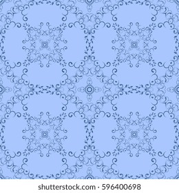 Seamless background with ornament. Wallpaper pattern