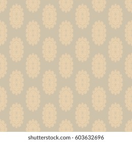 Seamless background with ornament. Wallpaper pattern
