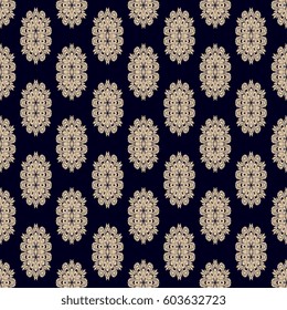 Seamless background with ornament. Wallpaper pattern