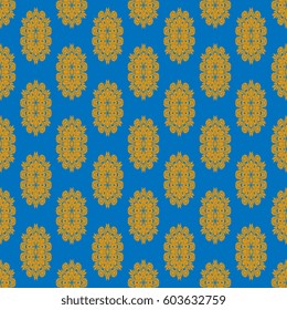 Seamless background with ornament. Wallpaper pattern